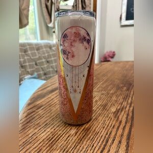 New Moon Child V-Split Tumbler, a custom-made stainless steel tumbler